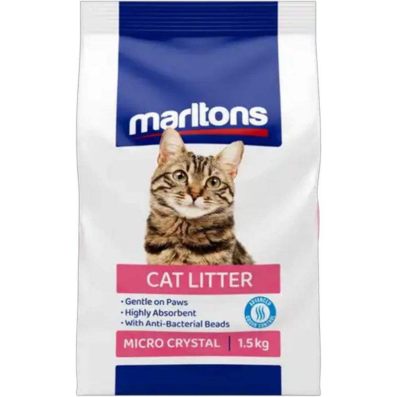 Marltons Micro Crystal Cat Litter 1.5kg