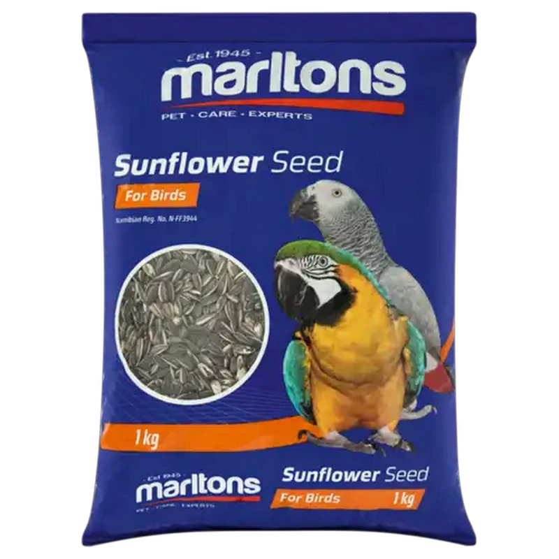 Marltons Sunflower Seed Bird Food 1kg