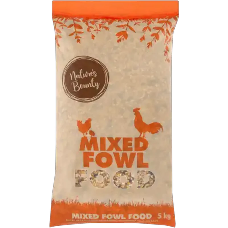 Nature's Bounty Mixed Fowl Bird Food 5kg