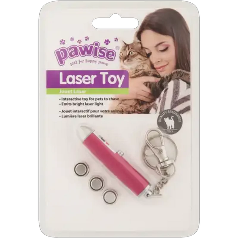 Pawise Red Pet Laser Toy 4 Piece