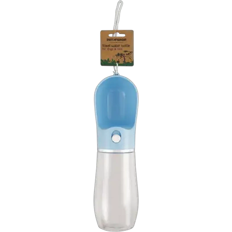 Petshop Blue Travel Water Bottle