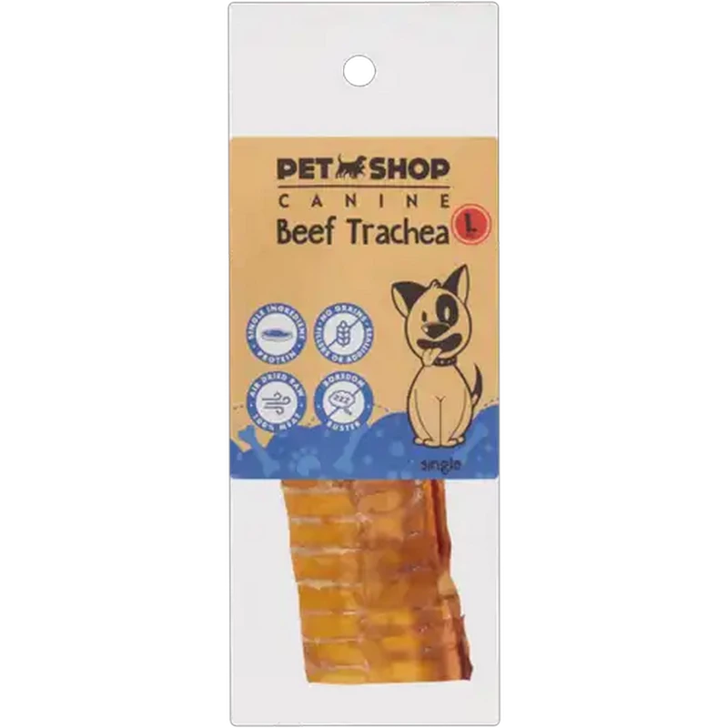 Petshop Canine Large Beef Trachea Large