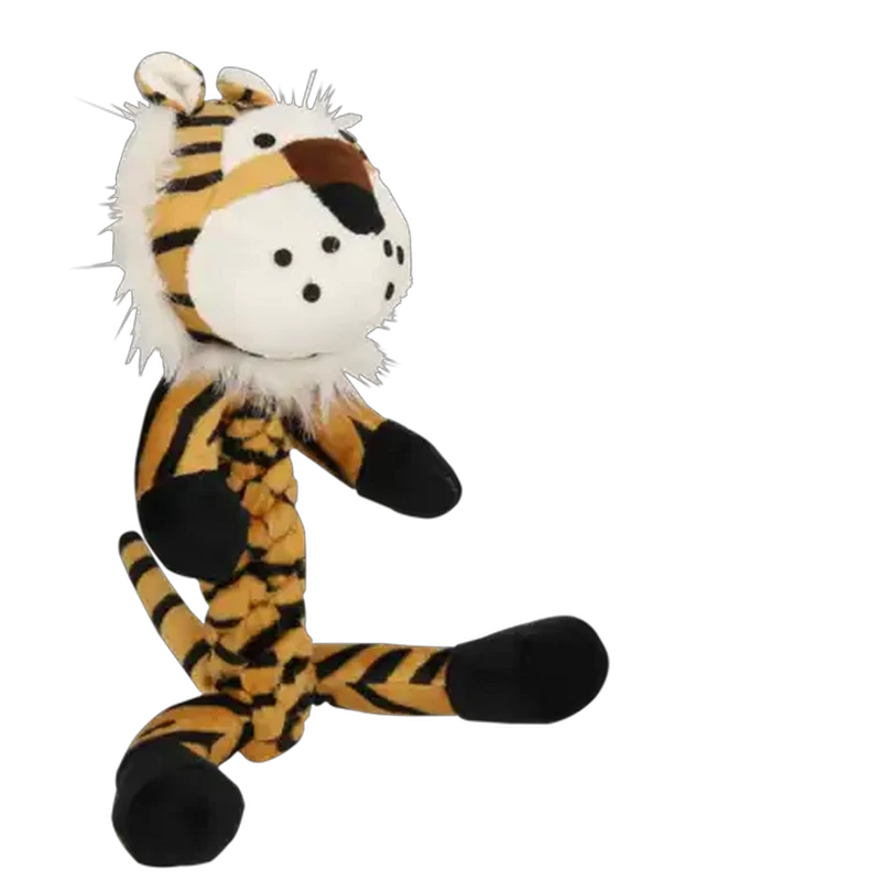 Petshop Canine Plush Tiger Dog Toy