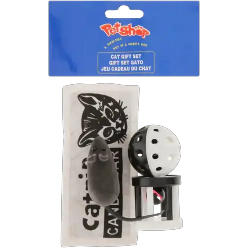 Petshop Cat Toy Gift Set 4-Piece