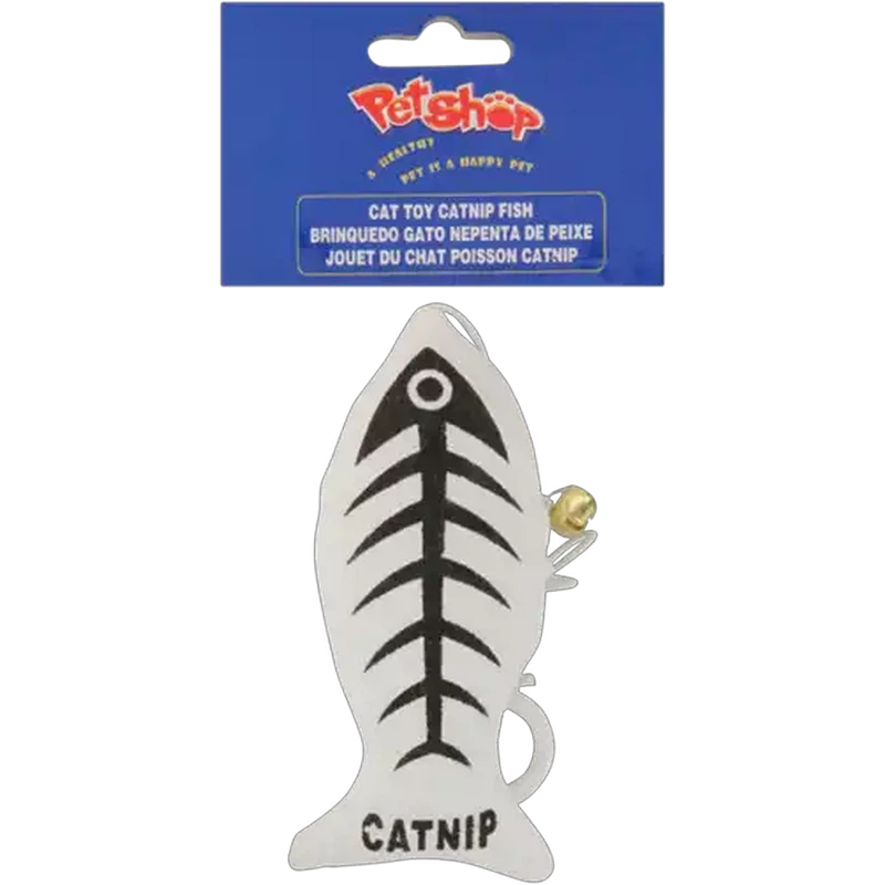 Petshop Catnip Fish Cat Toy