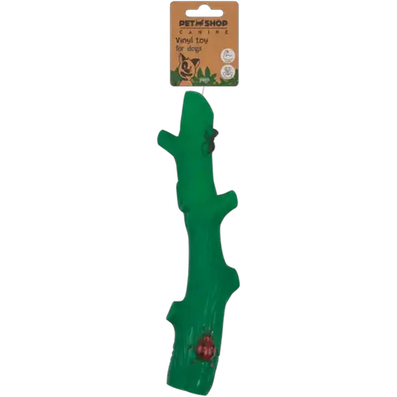 Petshop Green Branch Vinyl Chew Toy