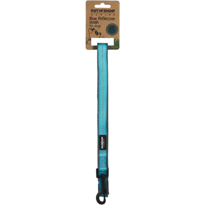 Petshop Medium Blue Reflective Dog Leash