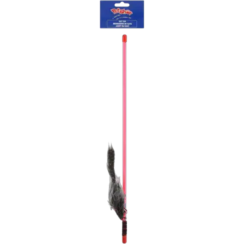 Petshop Stick & Mouse Cat Toy 48cm