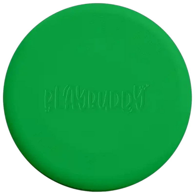 Playbuddy Green Frisbee Dog Toy Large
