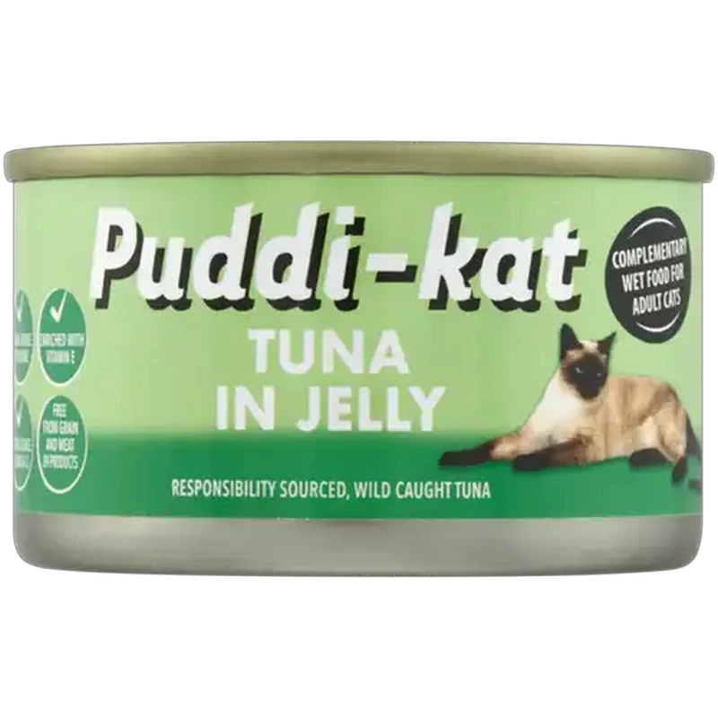 Puddi-kat Tuna Wet Cat Food in Jelly 85g