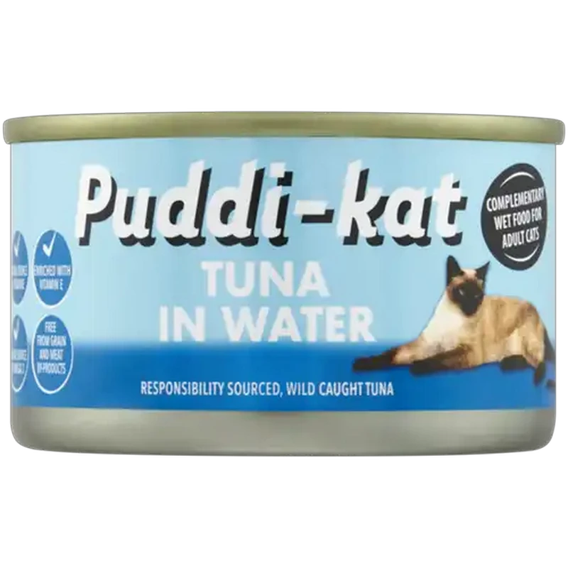 Puddi-kat Wet Cat Food Tuna in Water 85g
