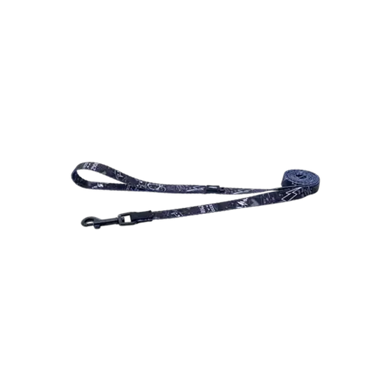 Rogz Black Fusion Dog Lead Medium