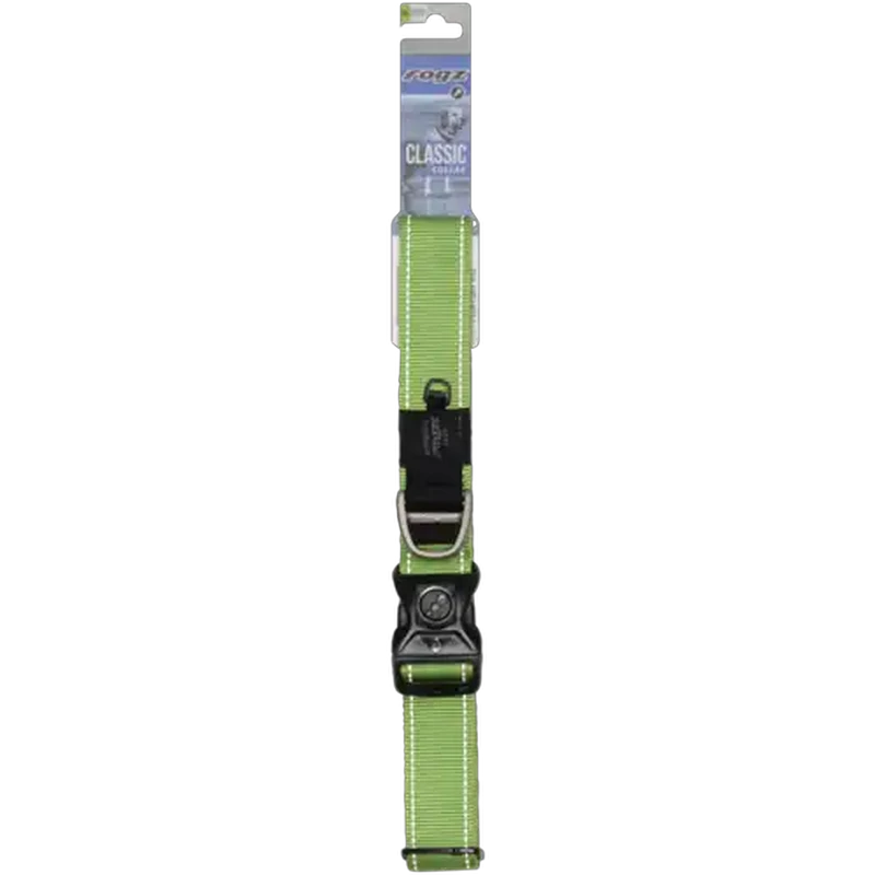 Rogz Extra Extra Large Lime Classic Dog Collar