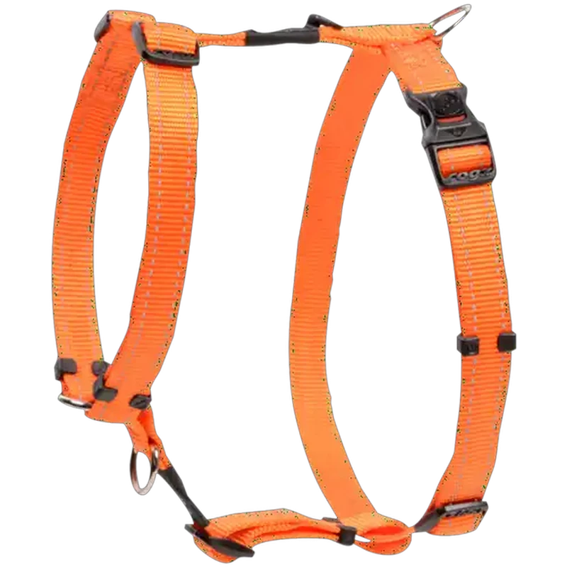 Rogz Extra Large Orange Utility Lumberjack Dog Harness