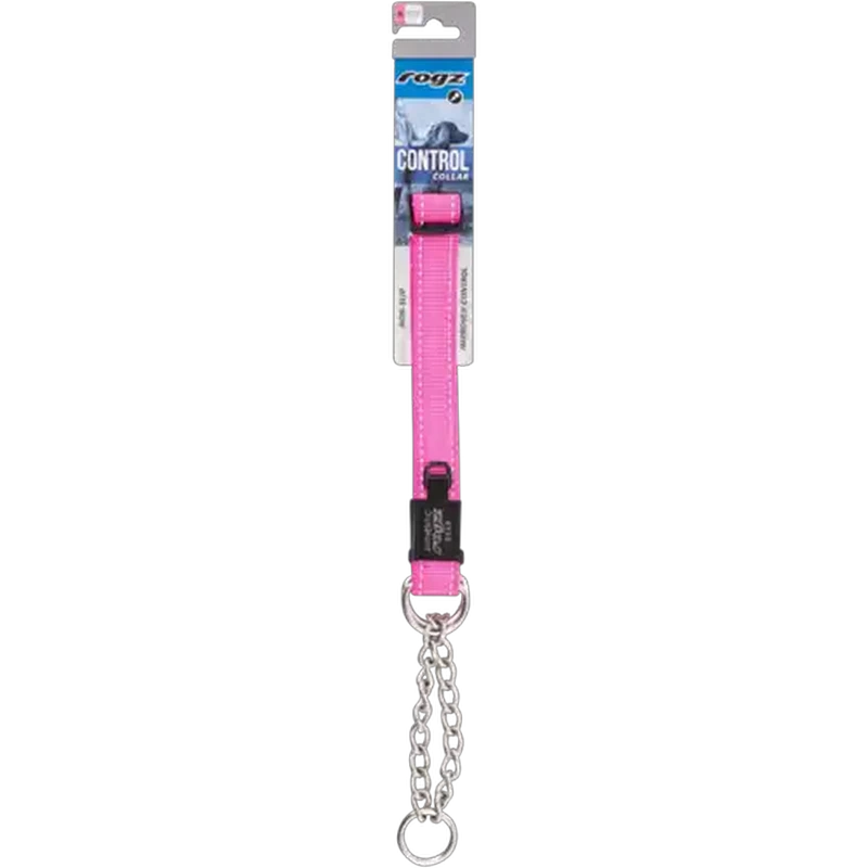 Rogz Extra Large Pink Control Dog Collar