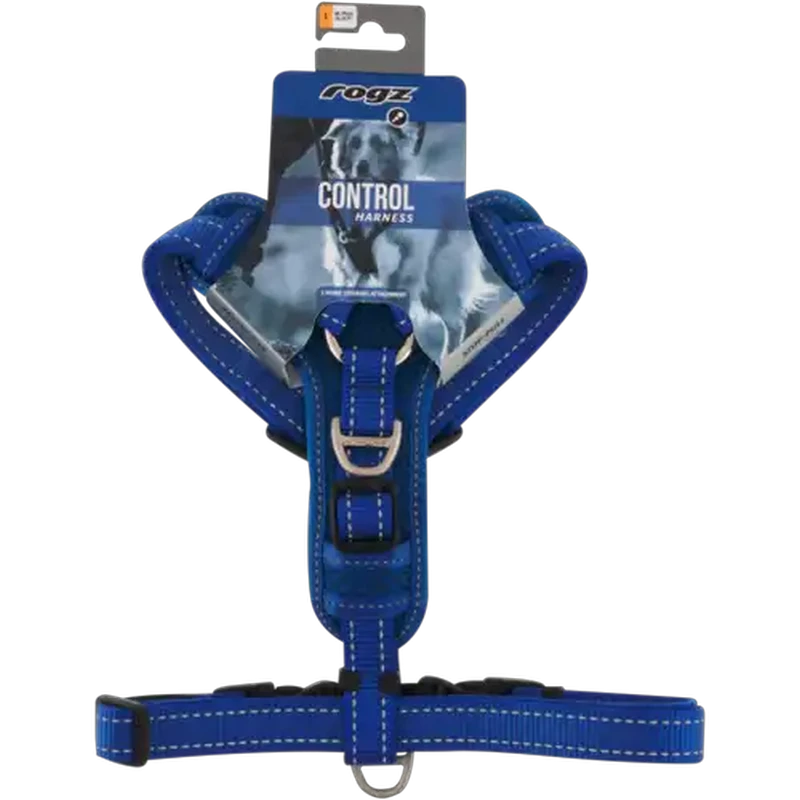 Rogz Large Blue Control Dog Harness