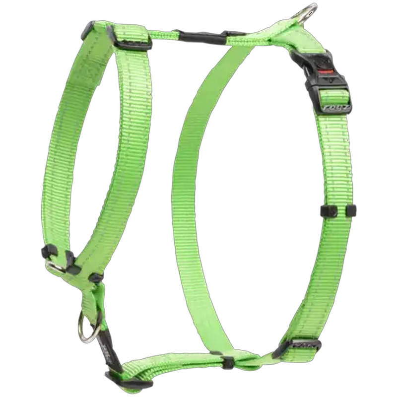 Rogz Large Lime Classic Dog Harness
