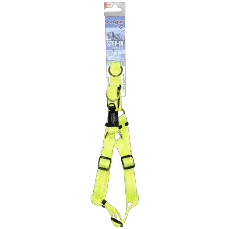 Rogz Large Yellow Step-In Dog Harness