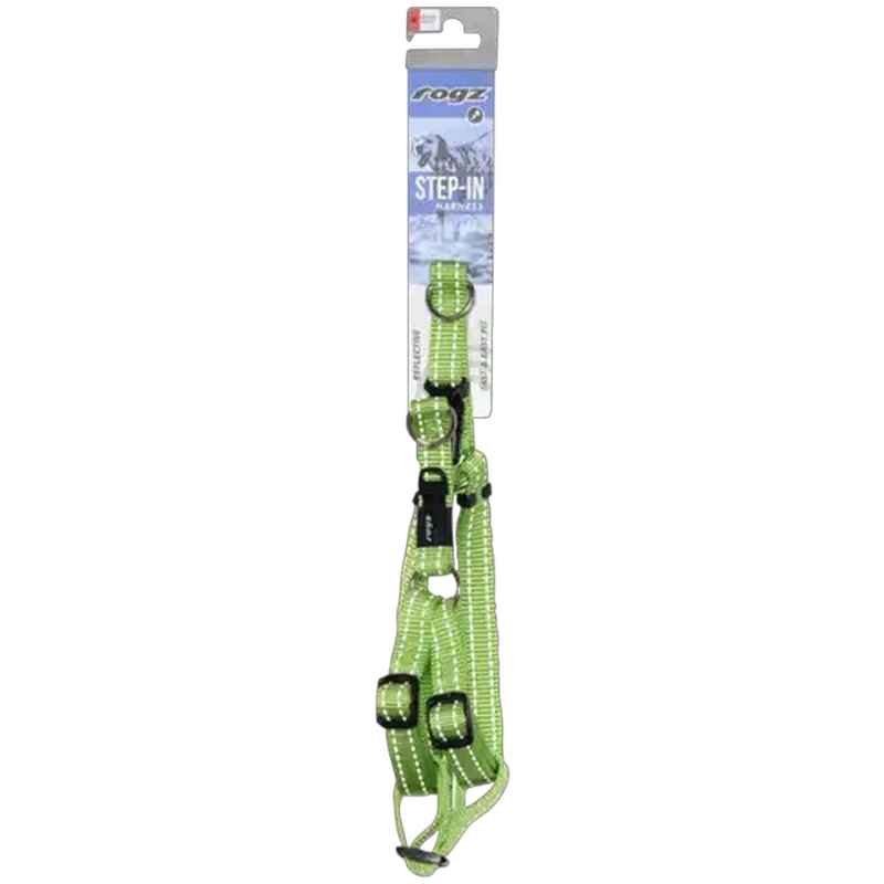 Rogz Medium Lime Utility Step-In Dog Harness