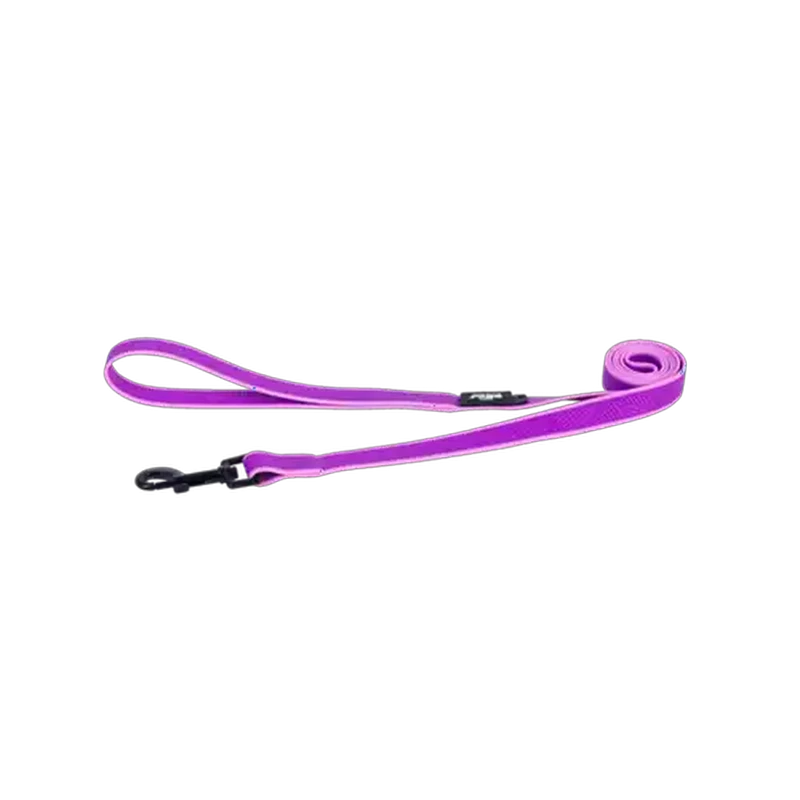 Rogz Purple Amphibian Classic Dog Lead Large