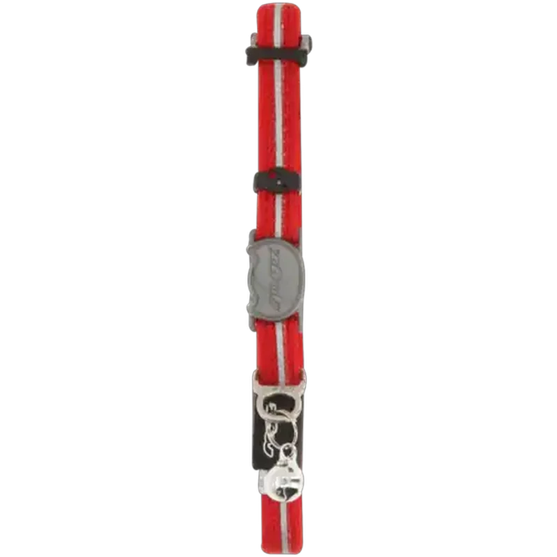 Rogz Safeloc Red Reflective Extra Small Cat Collar