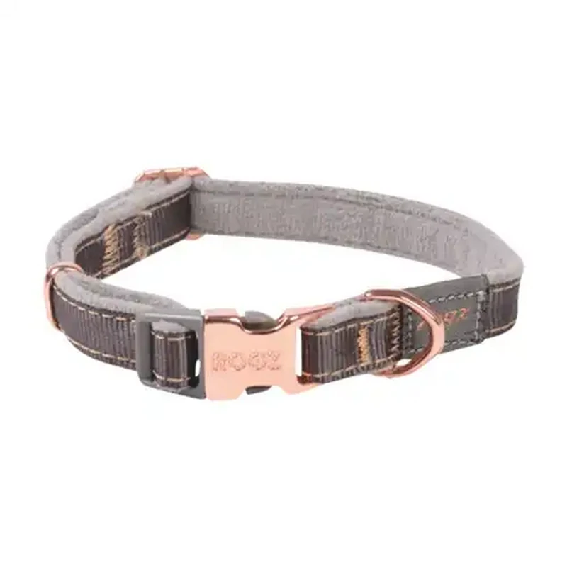 Rogz Small Urban Classic Dove Grey Dog Collar