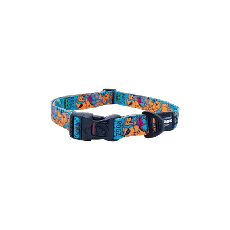 Rogz Turquoise Fusion Dog Collar ExtraLarge