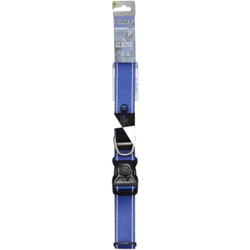 Rogz XXL Blue Classic Dog Collar