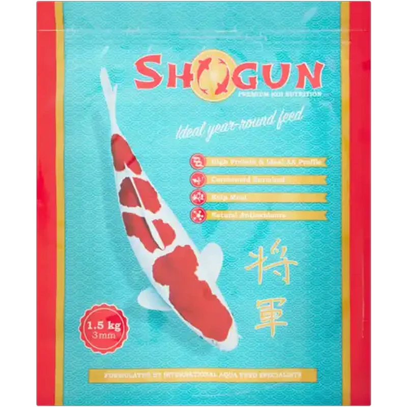 Shogun 3mm Koi Fish Feed 1.5kg
