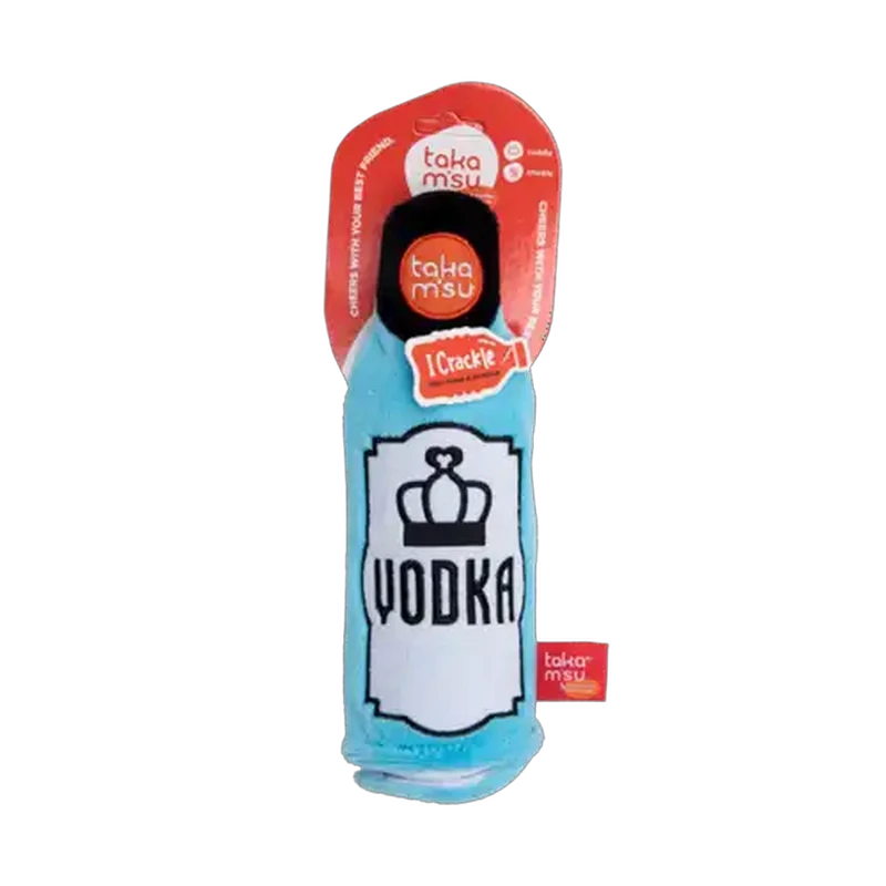 Takamisu Blue Crinkling Alcoholic Beverage Plush Toy