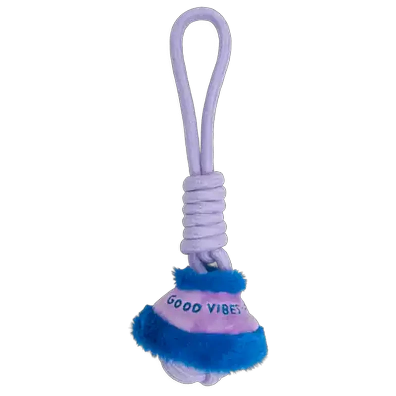 Takamisu Lilac Good Day Rope Knot Dog Toy