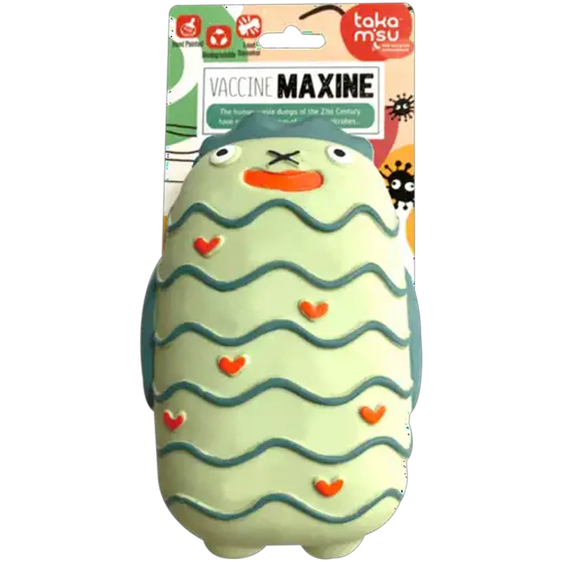 Takamisu Microbes Vaccine Maxine Latex Dog Toy