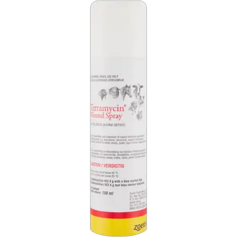 Terramycin Pet Wound Spray 150ml