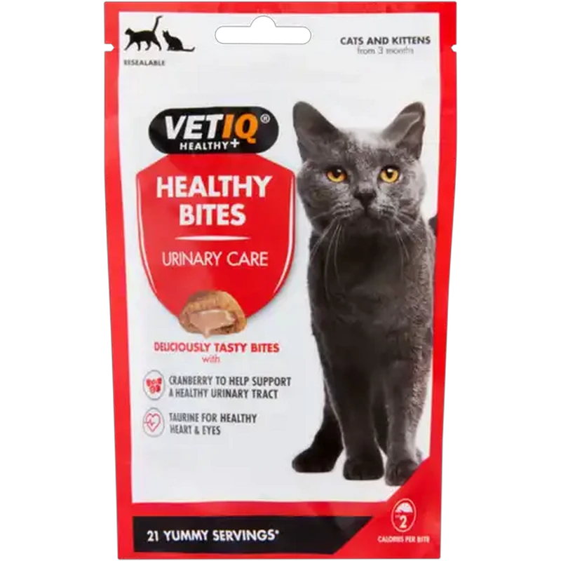 VetIQ Healthy Bites Urinary Care Cat Treats 65g