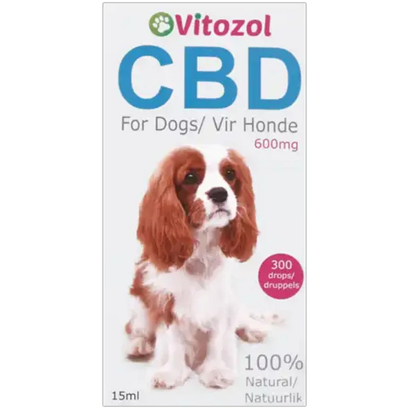 VITOZOL 600mg CBD Oil Drops for Dogs 15ml