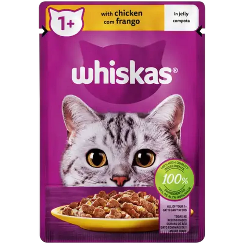Whiskas Chicken In Jelly Cat Food 85g